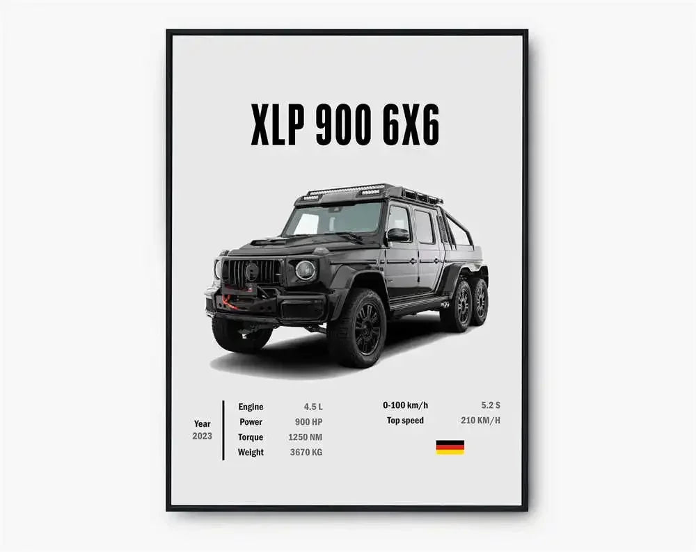 Mercedes - XLP 900 6X6