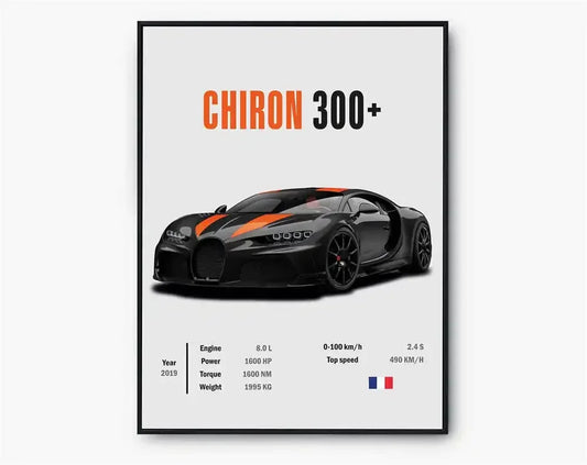 Bugatti - chiron 300+