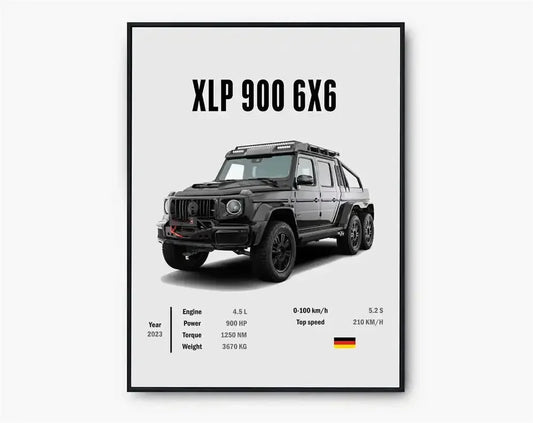 Mercedes - G63 XLP 900 6X6
