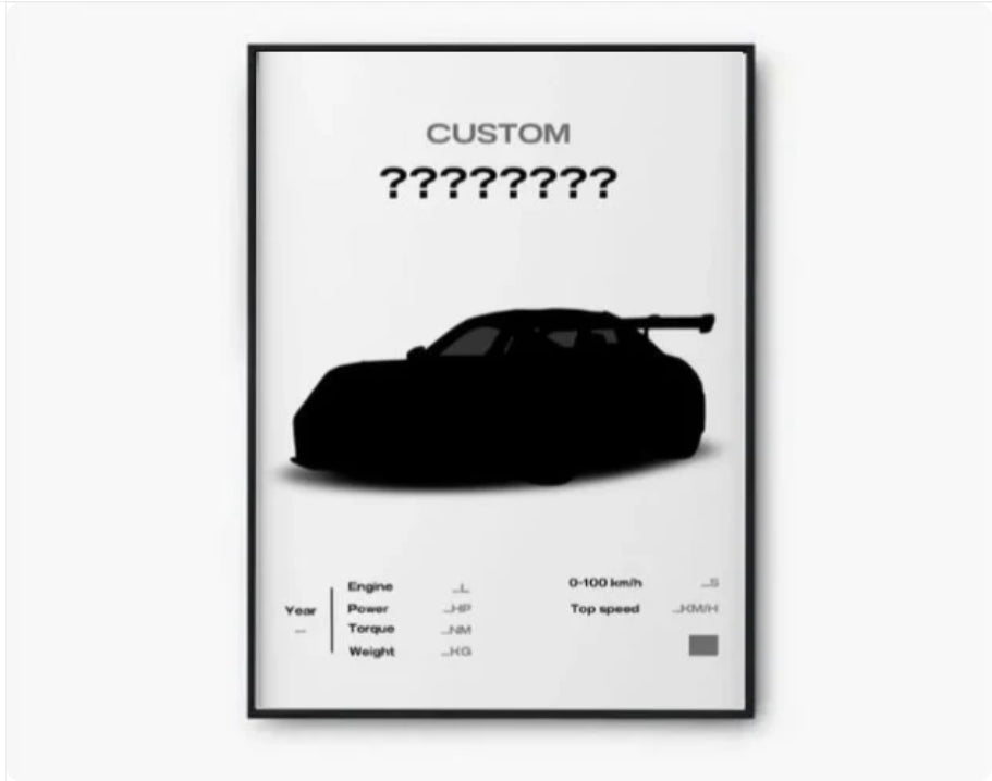 Custom Poster